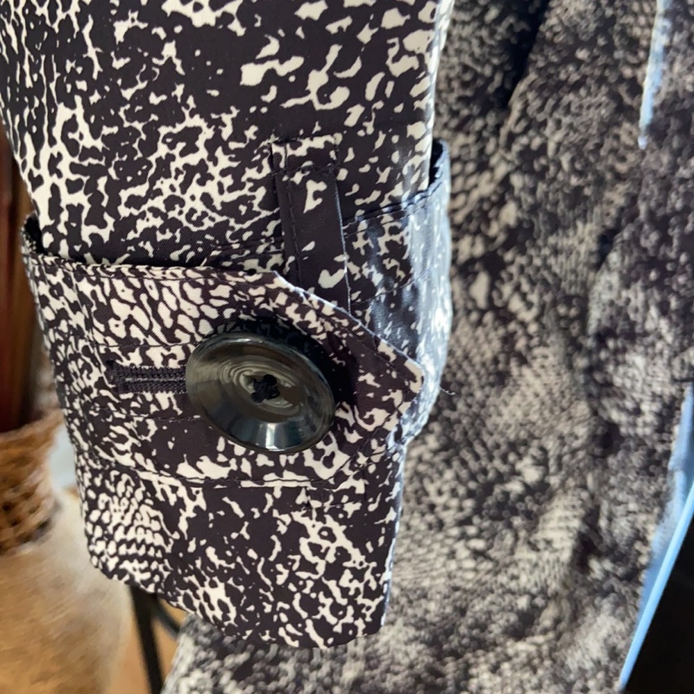 Women’s Python Print Raincoat - Picture 4 of 9